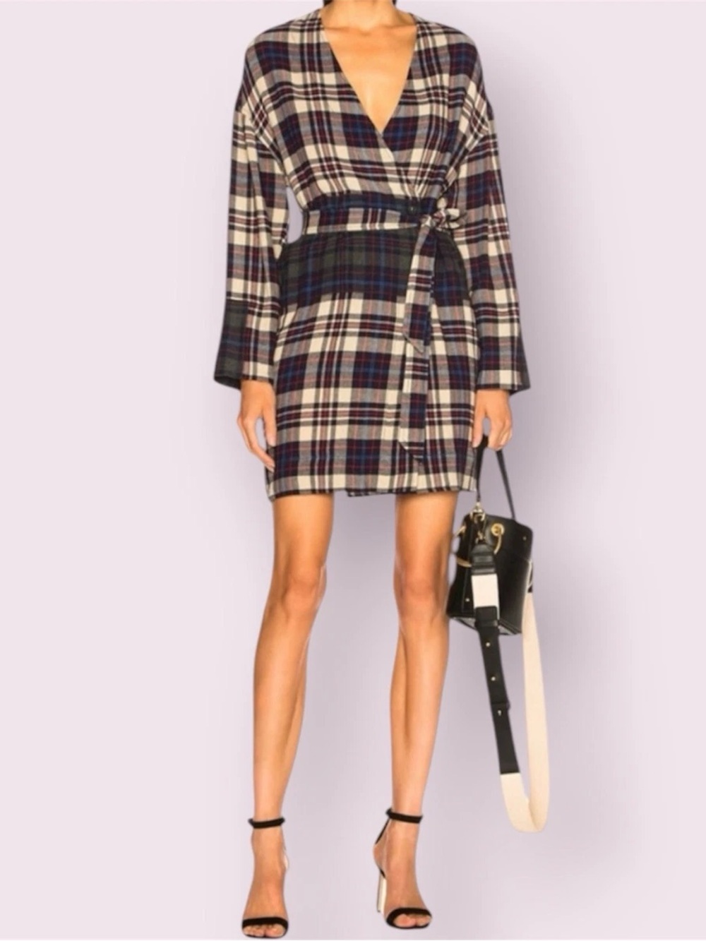 rag & bone — The Janet Wrap Dress — Size M